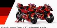 Re-live: MotoGP-Launch 2022 von Ducati