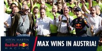 Red Bull in Spielberg: So feierte Verstappen