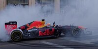 Red-Bull-Showrun auf dem Hollywood Boulevard
