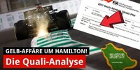 Saudi-Qualifying: Doppelgelb-Affäre um Hamilton!