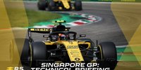 Singapur: Technisches Briefing mit Renault