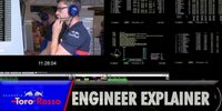 So arbeitet Toro Rosso an der Strecke