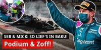 So lief Vettels unglaubliche Fahrt aufs Podium!