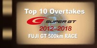 Super GT: Beste Überholmanöver aus Fuji seit 2012
