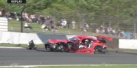 SUPER GT Fuji: Unfall von Hisashi Wada