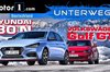 Bild zum Inhalt: Video: Hyundai i30N vs. VW Golf GTI Performance