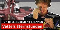 Bild zum Inhalt: Top 10: Die besten Rennen von Sebastian Vettel
