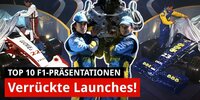 Top 10: Verrückte F1-Präsentationen