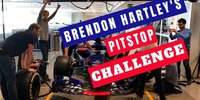 Toro Rosso: Boxenstopp-Übung mit Brendon Hartley
