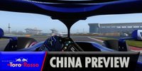 Toro Rosso: China ist einer diesen Strecken ...