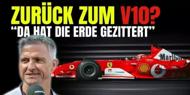 V10-Pläne in der F1: Kann es klappen, Ralf?