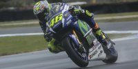 Valentino Rossi beim Test in Australien