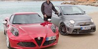 Vergleich: Abarth 695 Biposto vs. Alfa Romeo 4C