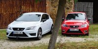 Vergleich: SEAT Leon Cupra vs. SEAT Ibiza Cupra