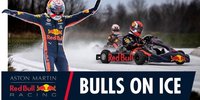 Verstappen testet Teamkollegen auf dem Eis