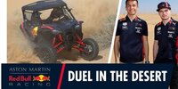 Verstappen und Albon in der Wüste