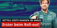 Vettels neues Auto: Roll-out im Aston Martin AMR22