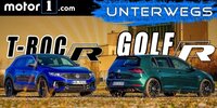 VW T-Roc R und VW Golf R im Vergleichstest