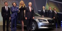 Weltpremiere:Skoda Superb - Dritte Generation 2015