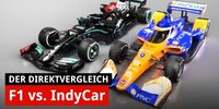 Bild zum Inhalt: Wer ist schneller? Formel 1 und IndyCar im Vergleich