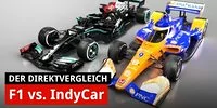 Bild zum Inhalt: Wer ist schneller? Formel 1 und IndyCar im Vergleich