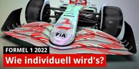 Wie individuell sehen die F1-Autos 2022 aus?
