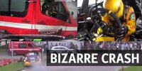 WTCC Vila Real: Tom Coronel rammt Feuerwehrauto