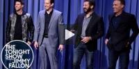 Die NASCAR-Finalteilnehmer in der 'Tonight Show'