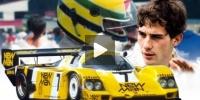 Ayrton Senna bei den 1000 km Nürburgring 1984