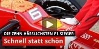Die zehn hässlichsten Siegerautos der Formel-1-Geschichte