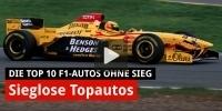 Die zehn besten Formel-1-Autos ohne Sieg