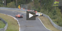 24h Nürburgring 2020: Unfall Opel vs. Porsche