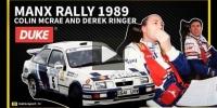 Manx-Rallye 1989: Colin McRae in Action