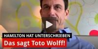 Hamilton-Vertrag mit Mercedes: Das sagt Wolff!