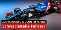 Zoom: Die neuen Autos von Alpine, Williams, Haas