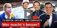 F1 live im TV: Wer macht's am besten?