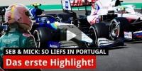 Portugal: So lief das Rennen für Vettel & Mick!
