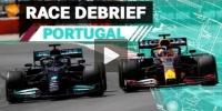 Mercedes-Debrief Portugal: Sensor- und Reifenprobleme