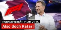 Horner verplappert sich: F1 macht Termin in Katar