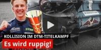 Kollision im Titelkampf: 'Hat ganz früh gebremst'