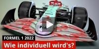 Wie individuell sehen die F1-Autos 2022 aus?
