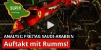 F1 in Saudi-Arabien: Schwerer Crash am Freitag!