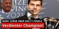 Marc Surer: Verstappen ist verdient Weltmeister