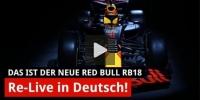 Präsentation Red Bull: Neuer Hauptsponsor am RB18