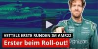 Vettels neues Auto: Roll-out im Aston Martin AMR22