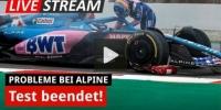 Update Freitagmittag: Alonso verraucht beim Test