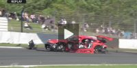 SUPER GT Fuji: Unfall von Hisashi Wada