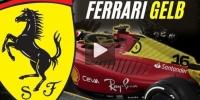 Bei Heimrennen in Monza: Ferrari fährt in Gelb!