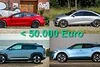 Bild zum Inhalt: Die reichweitenstärksten Elektroautos bis 50.000 Euro