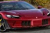Bild zum Inhalt: Ferrari 296 Versione Speciale (2025) im exklusiven Rendering